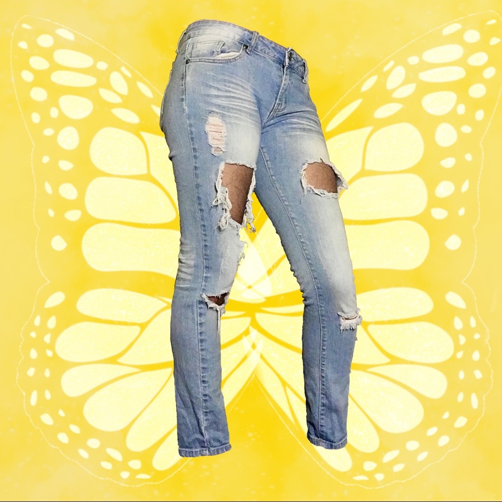 ripped jeans